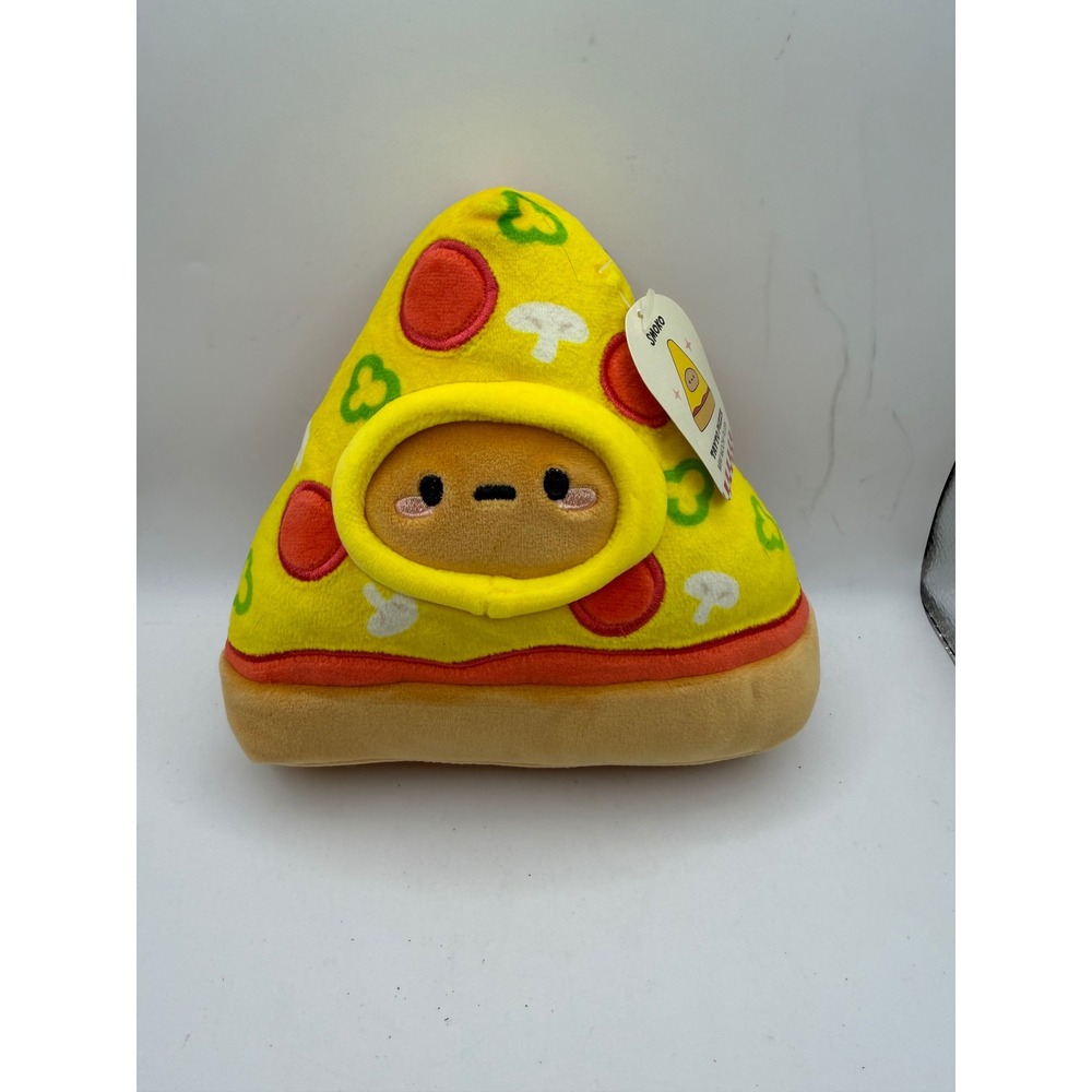 Smoko Tayto Pizza Mini Mochi Plush Yellow Food Potato Stuffed Toy 21080 NEW